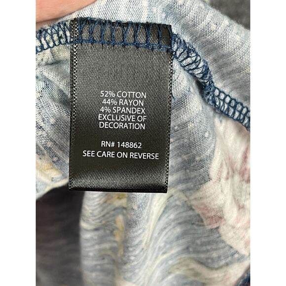 Torrid Boho Cottage Peasant Prairie Lace Empire Floral Women's Top Sz 3 - Picture 8 of 10